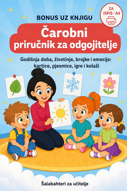 Čarobni priručnik za odgojitelje — korica